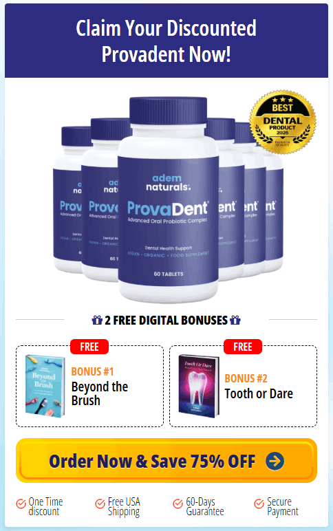 Provadent Discounted Offer