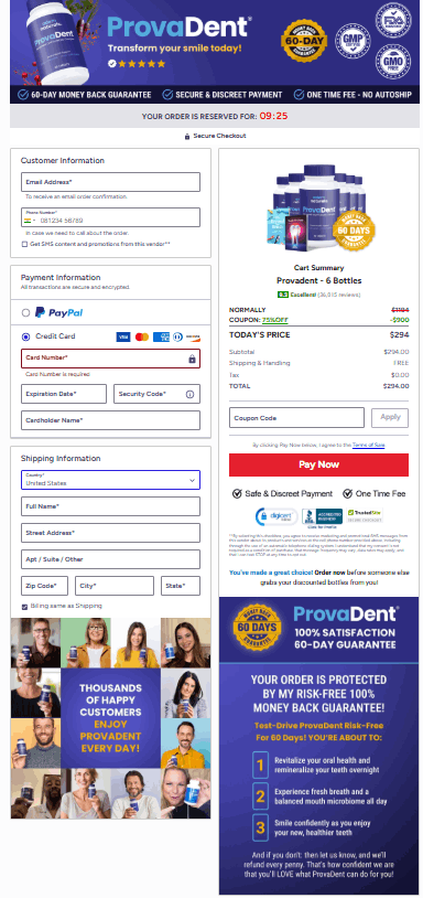 Provadent Buy Now